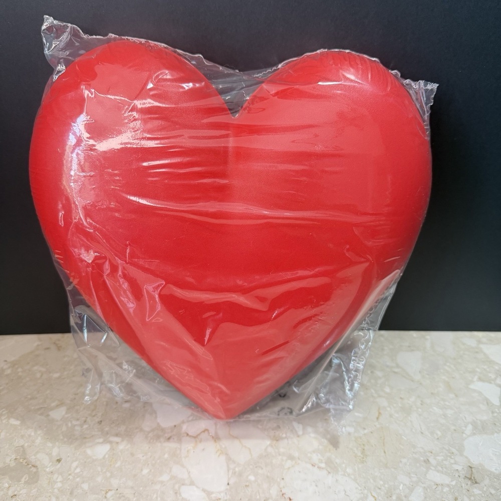 Ikea Smila Hjarta Red Heart Shaped Bedside Wall Lamp Childrens Bedroom Light Red